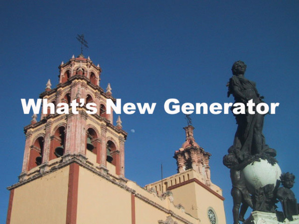 What’s New Generatorのタイトル画像